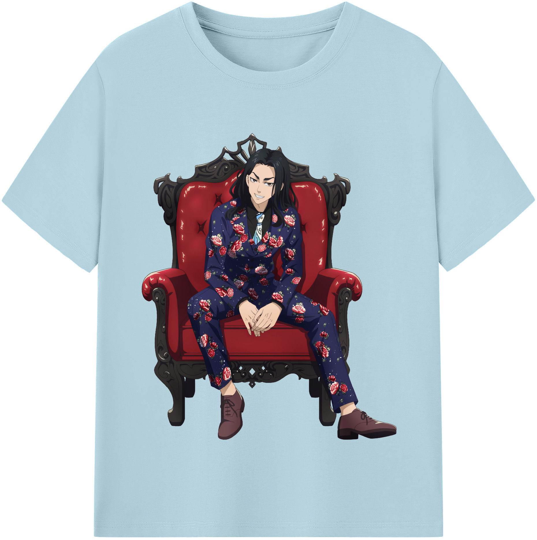 （画像用） 東京リベンジャーズ Tokyo Revengers 綿100％半袖Tシャツ（フロントプリント）